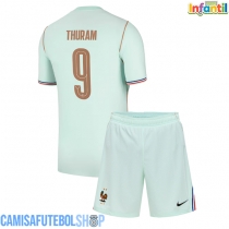 Camisa de time de futebol França Marcus Thuram #9 Replicas 2º Equipamento Infantil Mundo 2026 Manga Curta (+ Calças curtas)